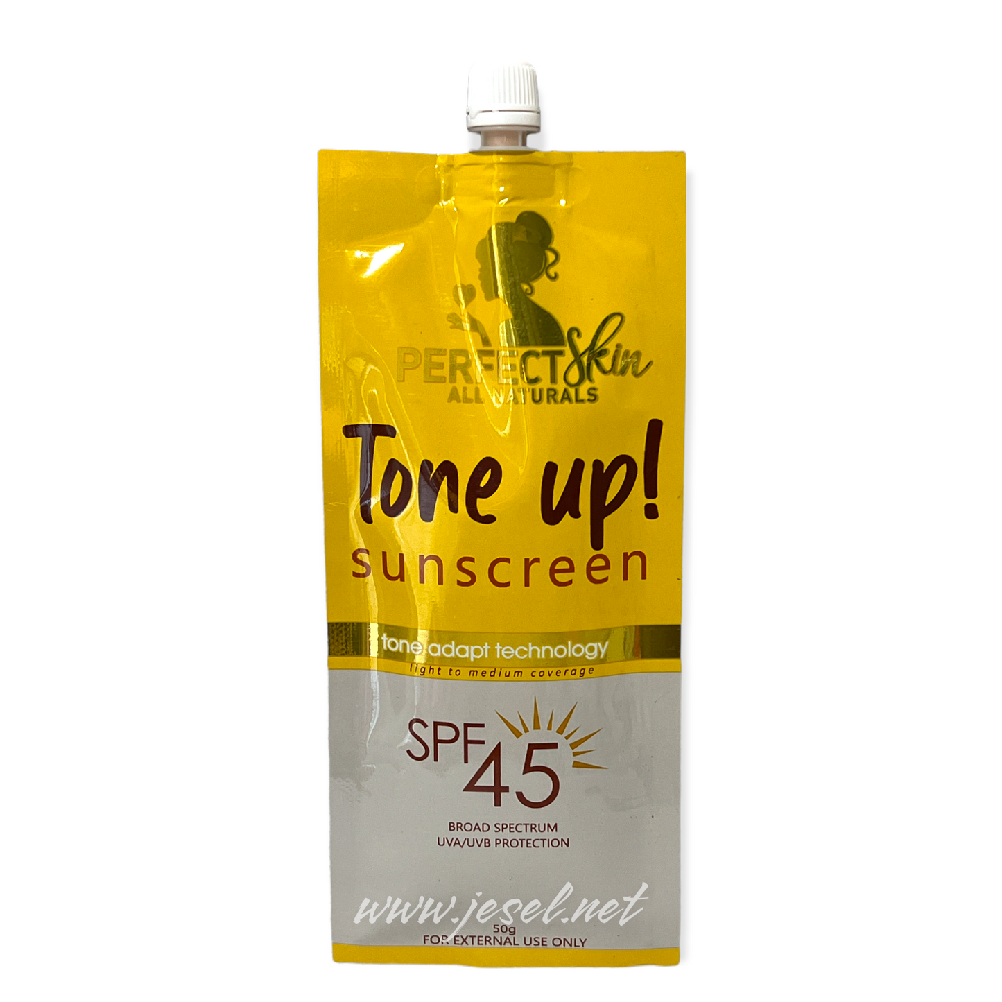 PERFECT SKIN ALL NATURALS TONE UP SUNSCREEN 50G