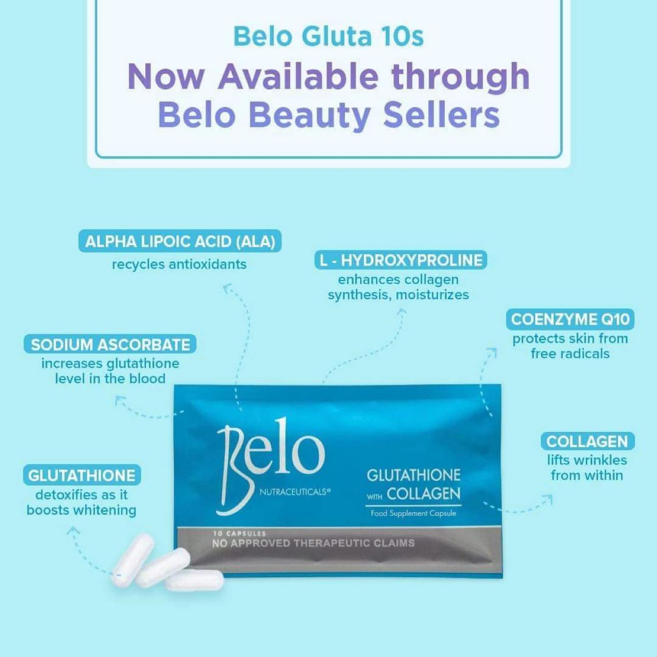 Belo Gluthathione with Collagen