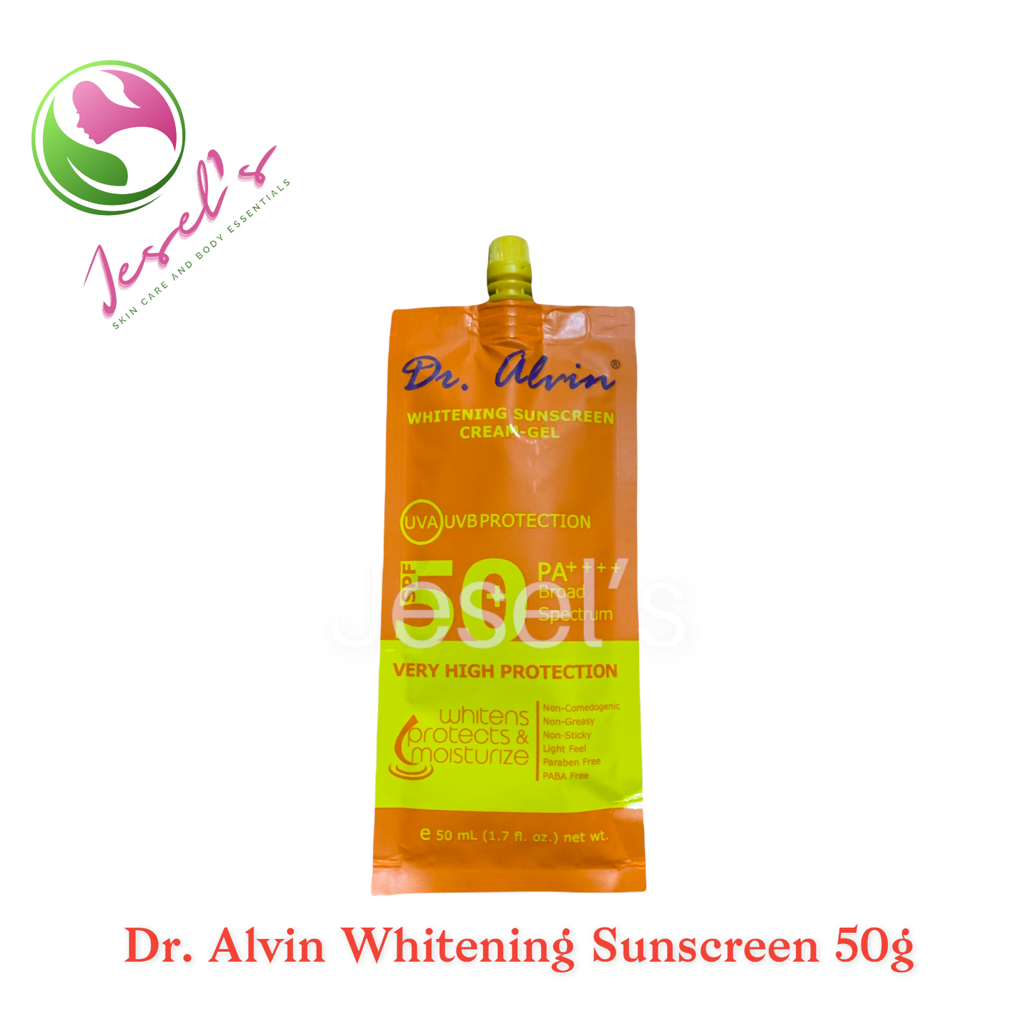 Dr Alvin Sunscreen 50g