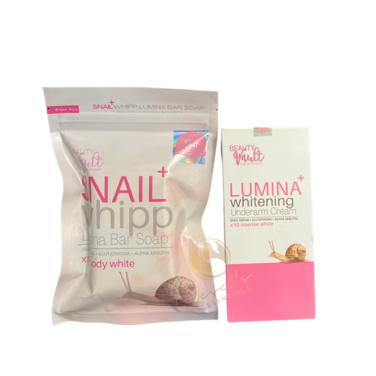 Beauty Vault Snail Whipp Lumina Soap & Underarm Cream