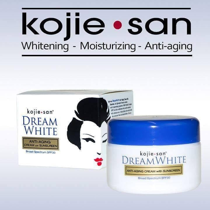 Kojie-San Dream White  Anti- Aging Cream with SUNSCREEN 30g