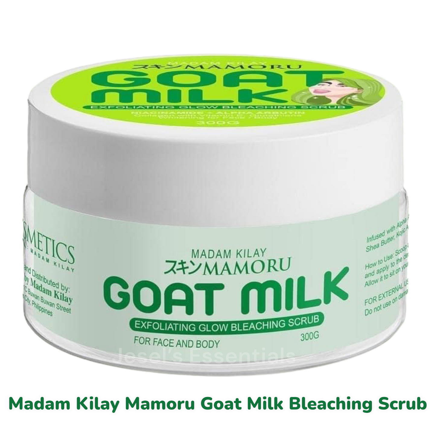 Madam Kilay Mamoru  Bleaching Milk Scrub