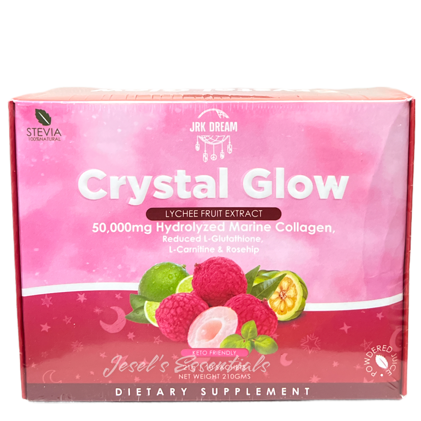 Crystal Glow Lychee Fruit Extract Juice