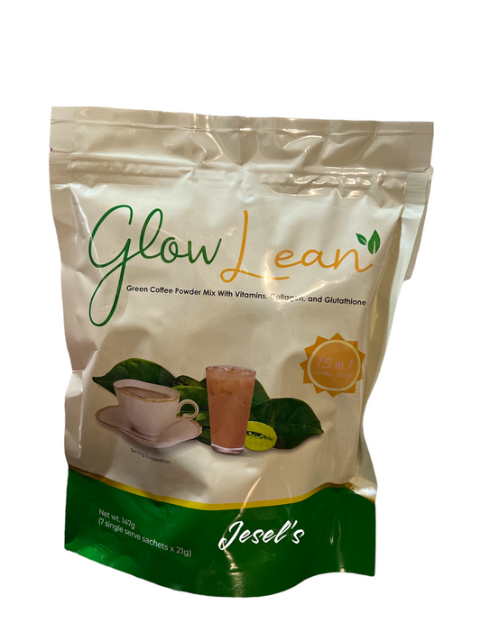 Glow Lean Green Coffee Powder Mix (7 sachets x 21g)